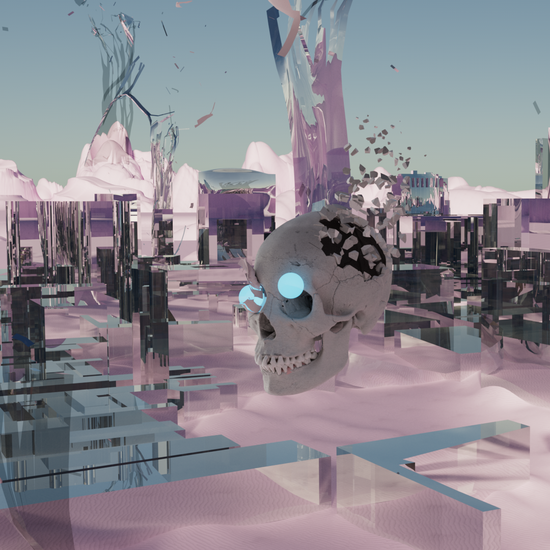 So Ends The Glorious World — installation detail